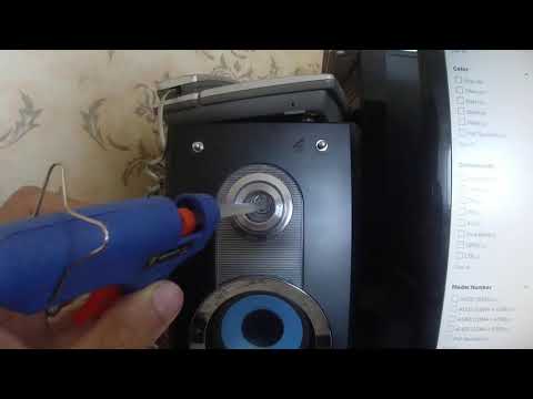 ჩაჭეჭყილი დინამიკის აღდგენა-How to fix a pushed in speaker